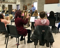 JCHS Band welcomes LA TECH Director of Bands!
