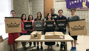 JCHS Band receives equipment donation!
