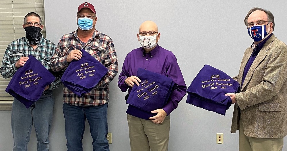 JCSD School Board Members Recognized at January Meeting!