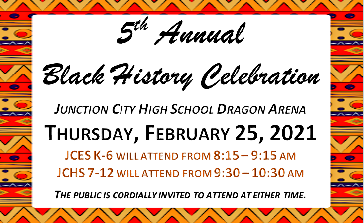 Black History Celebration - February 25!