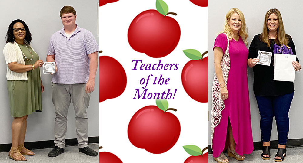May Teachers of the Month!