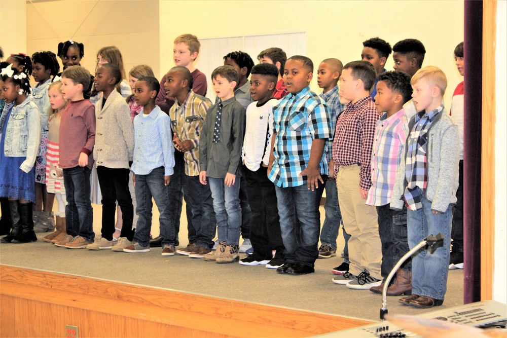 Our little Dragons sang so beautifully for our Black History Program!