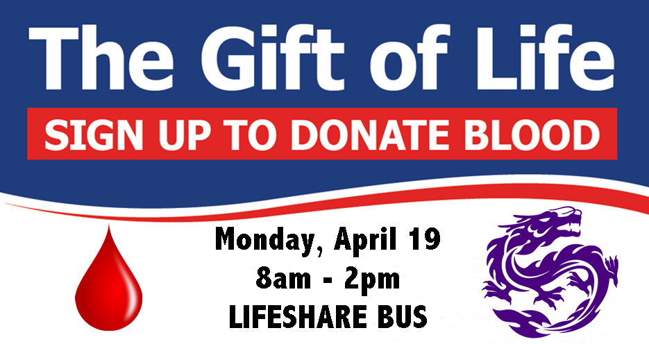 Make plans to give the gift of LIFE!
