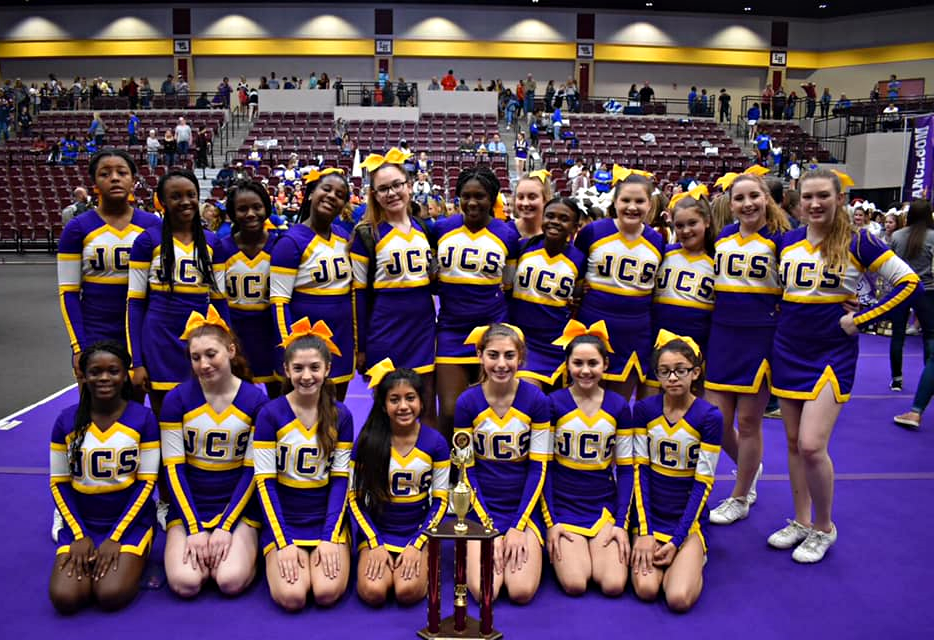 Jr. High Cheerleaders ~ Spa City Classic Champs!