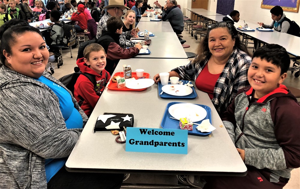 Breakfast with our Grandparents!