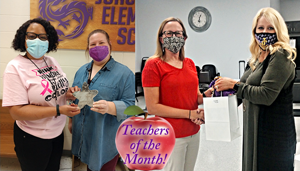 September Teachers of the Month!