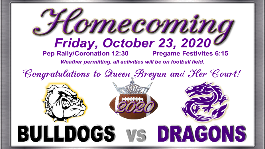 HOMECOMING - OCTOBER 23!