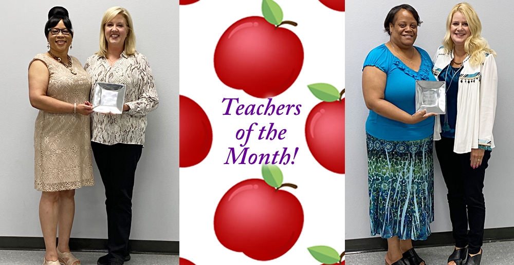 March Teachers of the Month!