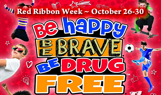 Red Ribbon Week scheduled for October 26-30!