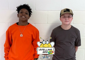 Jr. High Spelling Bee Winners!