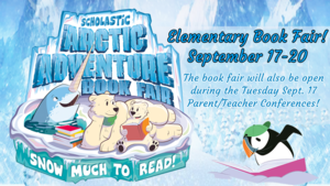 Elementary Book Fair! Sept. 17-20