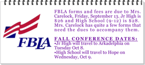 JCHS FBLA INFORMATION