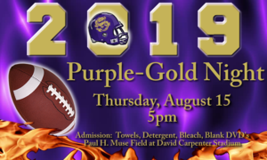 PURPLE-GOLD NIGHT!