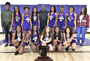 Jr. High Girls Track Team! 2019 District 8-2A Runner Up!
