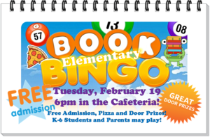 ELEMENTARY BOOK BINGO NIGHT!