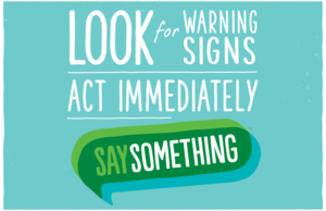 Say Something Week: March 2-6, 2020