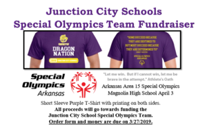 Support our Dragon Special Olympics Team!