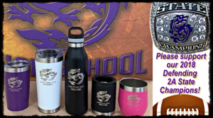 ONLINE FUNDRAISER! Support our Defending 2A State Champions!