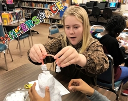 7th grade SNOWMAN CHALLENGE!